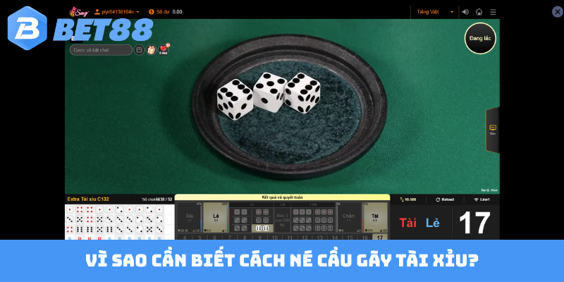 Vì sao cần biết cách né cầu gãy Tài Xỉu?